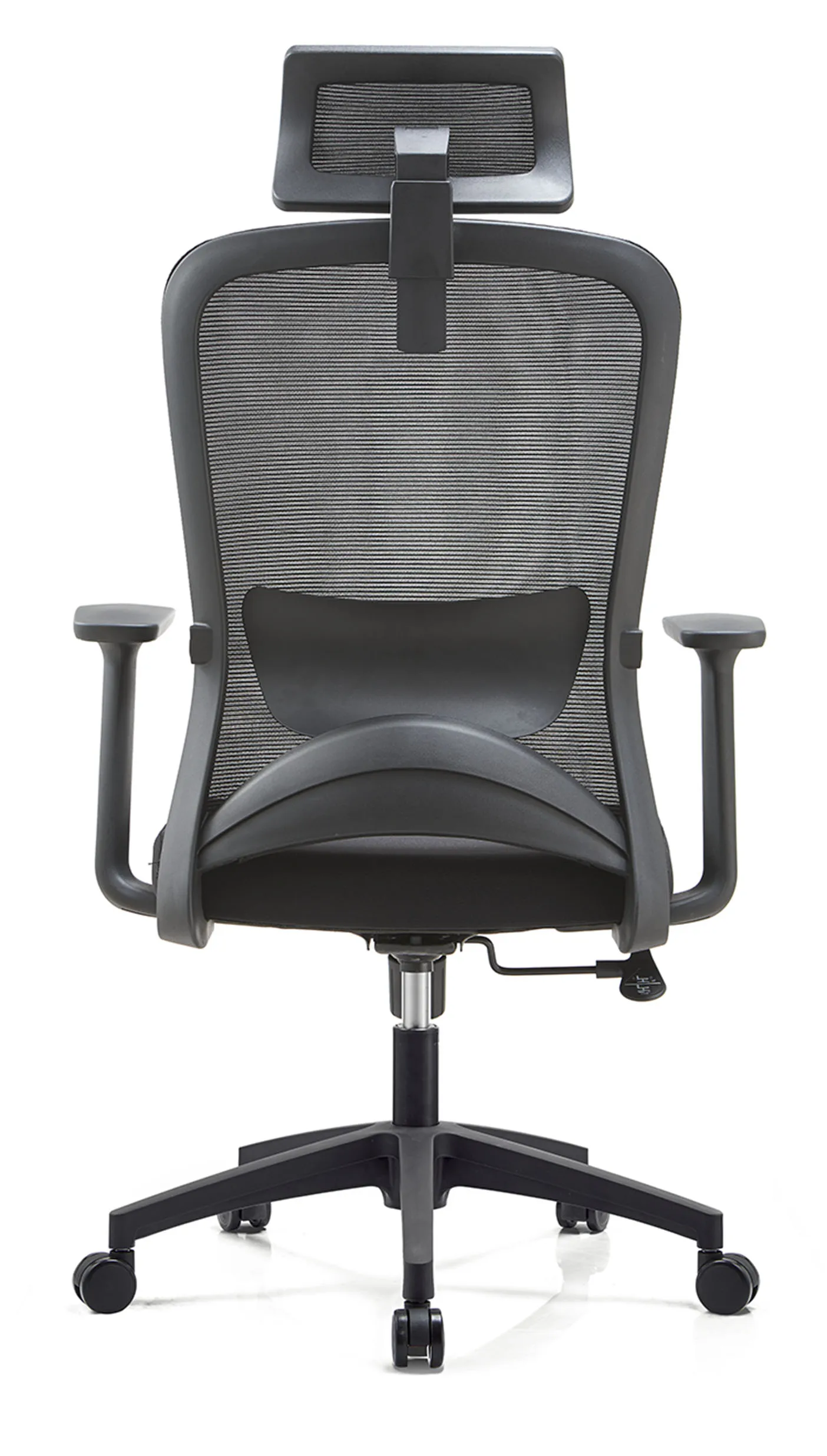 Kursi Eksekutif Ergonomis Modern Perabot Kantor Meja Kantor Putar dan Set