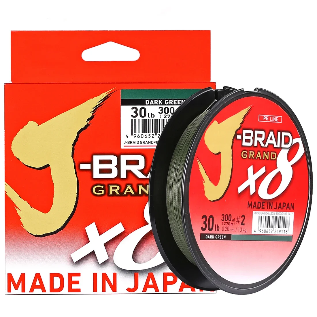 The Best Price 300M DAIWAPE J-BRAID GRAND Braided PE Line Super Strong Japan Monofilament Braided Fishing Line Wholesale