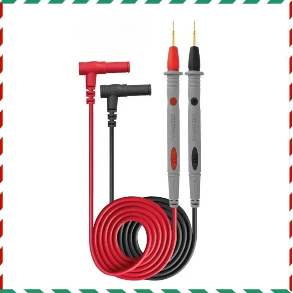 

20A 1000V Multimeter Test Lead Probe Pin for Digital Multimeter Needle Tip Multi Meter Tester Lead Probe Wire Pen Cable