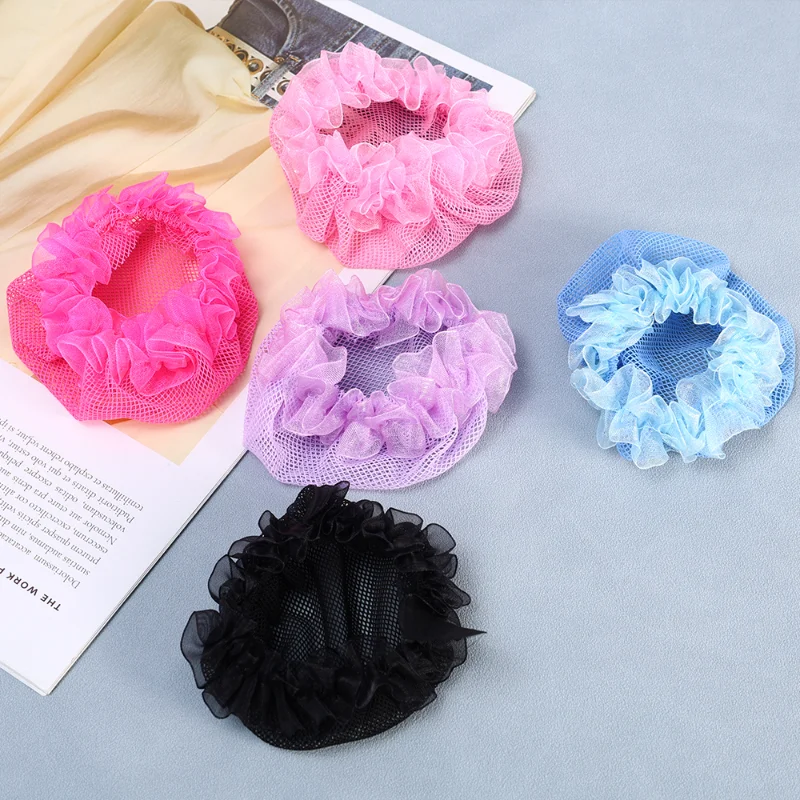 Children Hair Invisible Hairnet Net Pocket Headband Girls Dancing Ballet Dance Headwear Hair Headdress Girl Hair Accessories