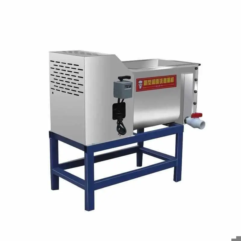 

Commercial Automatic Double Spiral Facial Wash Gluten Small Cold Skin Mixing Machine Household Pulp Machine