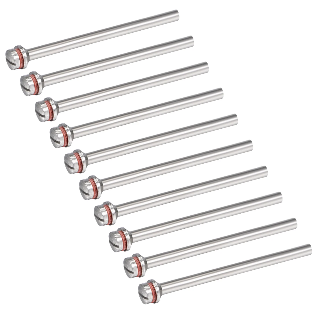 

10pcs 3mm Shank Dia Cut-off Wheel Screw Mandrels Cut-off Wheel Holder Cutting Disc Holder for Compatible Rotary Tool