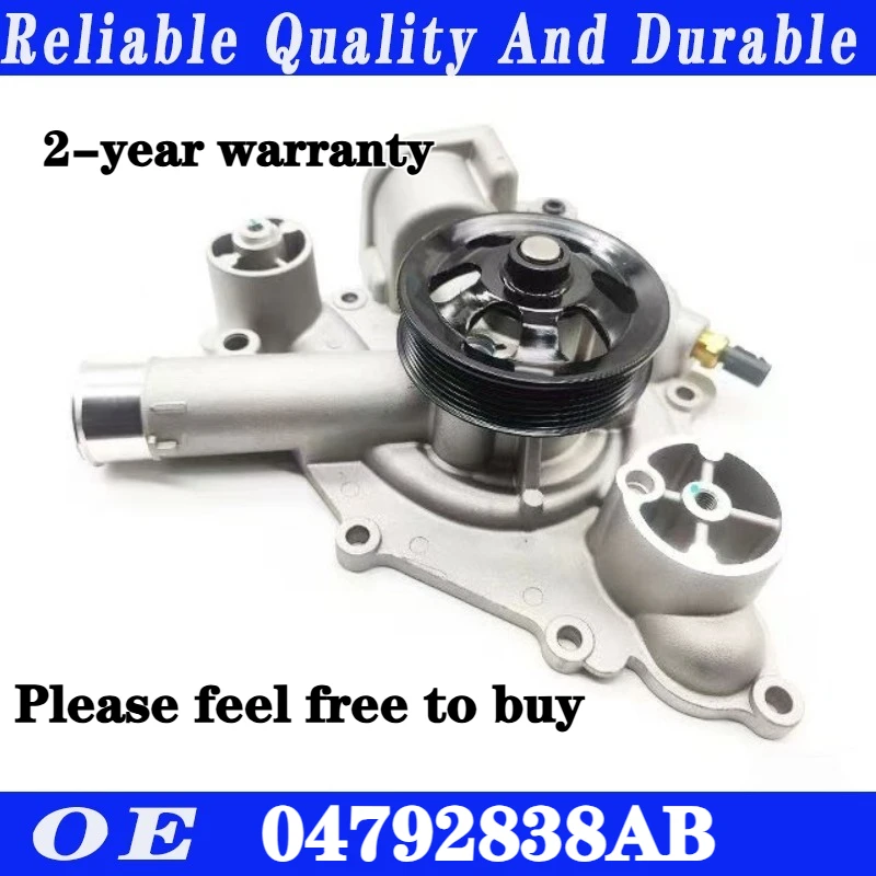 

High quality For 2005-2010 Chrysler 300c Jeep Grand Cherokee Grand Commander water pump 04792838AB 4792838AB 4792838AA