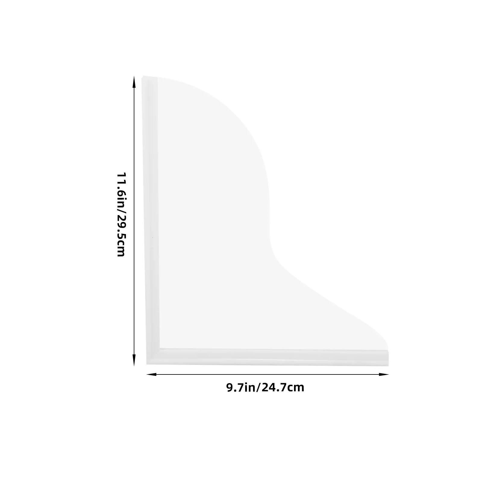 2 قطعة حوض الاستحمام الاكريليك الرش الحرس واضح دش حوض الاستحمام حامي المياه قوي سهل التركيب لا حاجة لأدوات