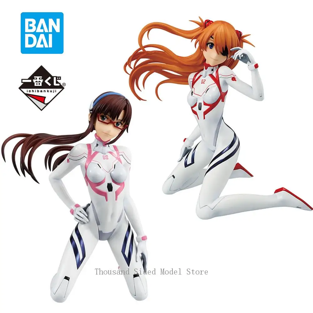 

In Stock Original Banpresto Ichiban Kuji Evangelion Yamato Sakusen! Asuka Langley Soryu Mari Makinami Illustrious Anime Model
