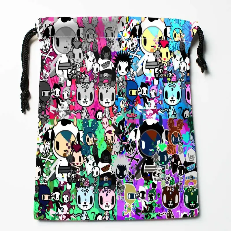 New Arrival Tokidoki Drawstring Bags Custom Storage Printed Receive Bag Type Bags  Storage Bags Size 18X22cm