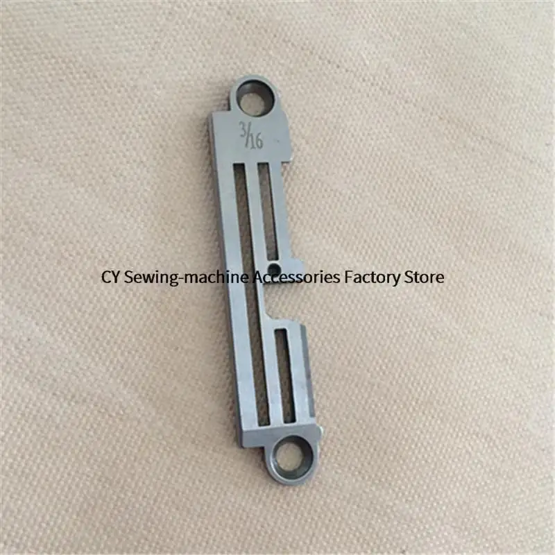 DY Synchronous Cutting and Packaging Integrated Needle Plate Iron Plate Tooth Feed Dog Presser Foot 7mm 8mm 1/4 Overlock Sewing