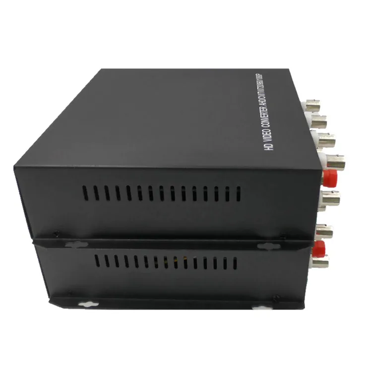 hit productHigh Quality 8CH 1080P CVI TVI AHD HD Analog Video Fiber Optic Transceiver FC to Video Converter 20KM Single Mode CCT