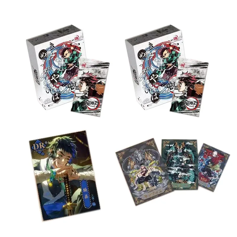 

Demon Slayer Collection Card JING KA Culture High-end Exquisite ACG Anime Table Board Game Playing Collectible Cards