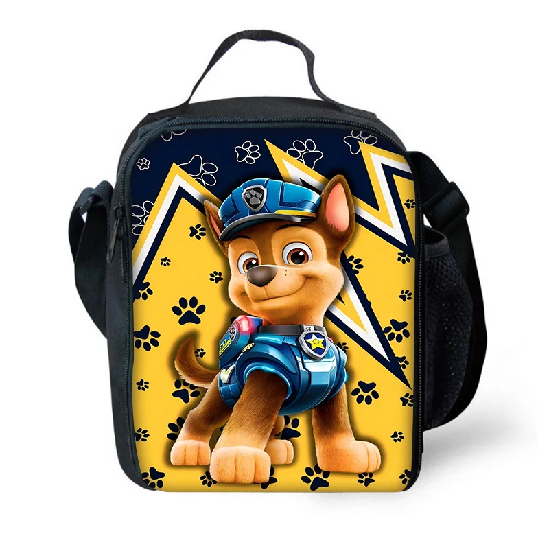 Cute Cartoon Movie Thermal Cooler Lunch Box, saco de grande capacidade, adequado para crianças, meninos, meninas, estudante, piquenique ao ar livre, reutilizável, P-Pys