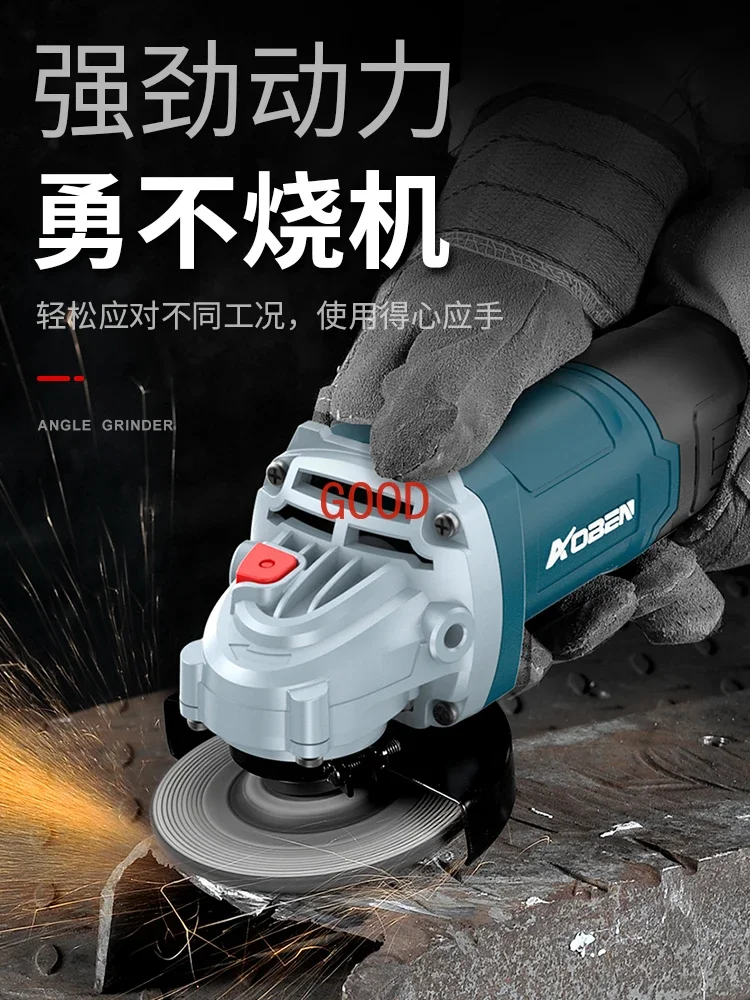 Electric Grinder Small Cutting Machine Household Grinder Hand Grinding Wheel Polisher