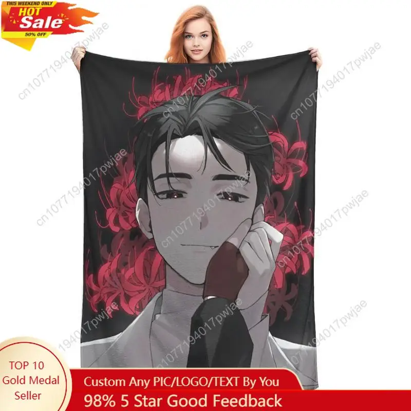 

Alien Stage Blanket Till Ivan Cartoon Wool Funny Soft Throw Blankets for Chair Covering Sofa Decoration Custom blankets