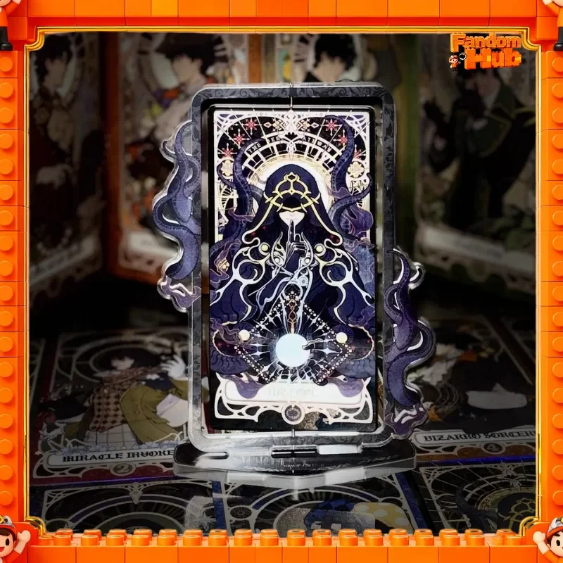 

Подлинный Lord Of Mysteries Merch Klein Moretti Seer Path 9-й путь 0, подставка для дурака, вращающаяся подставка, игрушка, подарок для фанатов