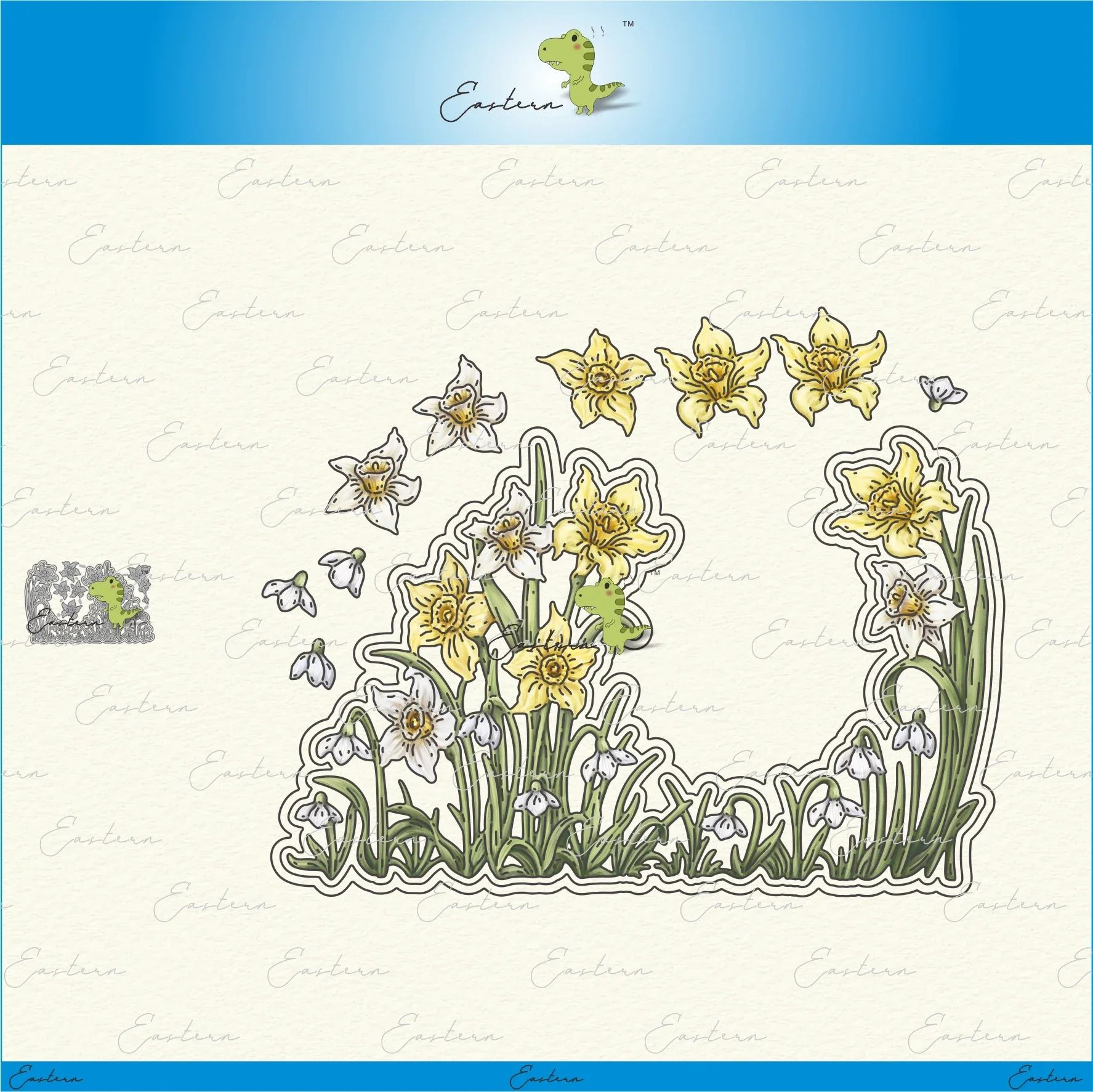 Daffodil Daydream Die Set metal cutting dies new diy die molds Scrapbooking Paper Making die cuts crafts