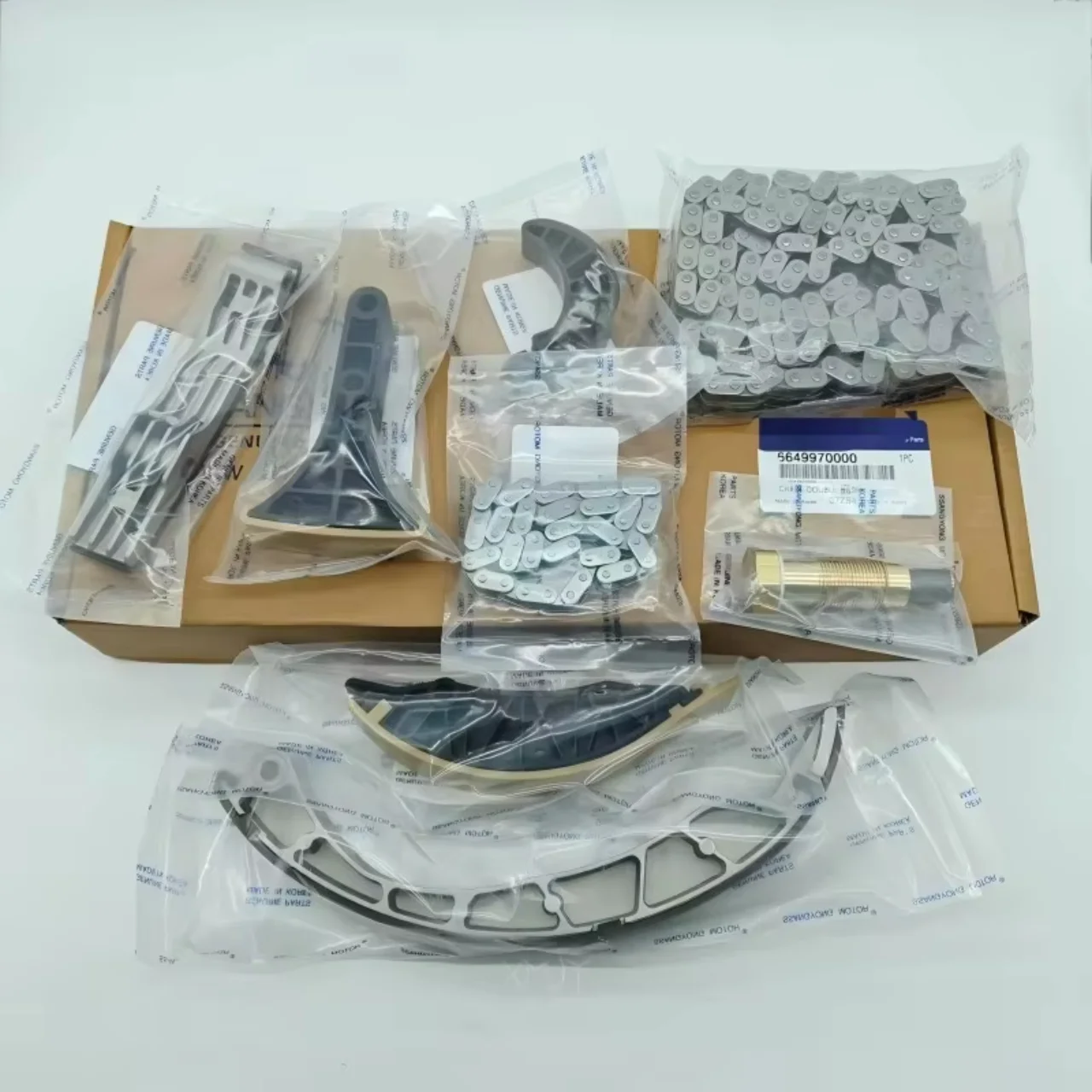 Timing Chain  Repair Kit   6649970000 For Ssangyong REXTON  ACTYON SPORTS  KYRON  ACTYON D20 8pcs/set
