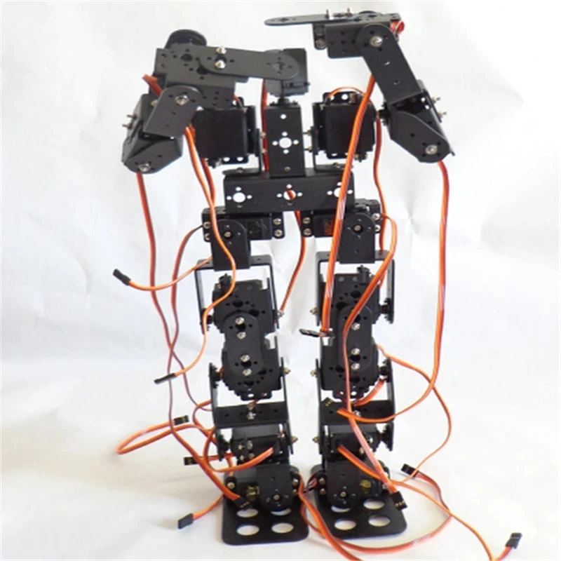 17DOF Biped Robot Educational Robot Kit 17 Degrees Of Freedom Humanoid / Humanoids Walking / feet Servo Bracket Kit