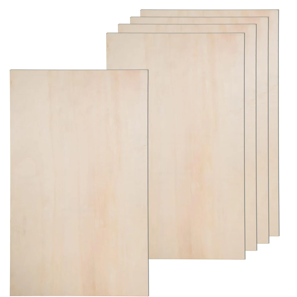 2Pc 45*30CM*1.5mm Basswood Laminate DIY Handmade Building Model Wood Board Sheet