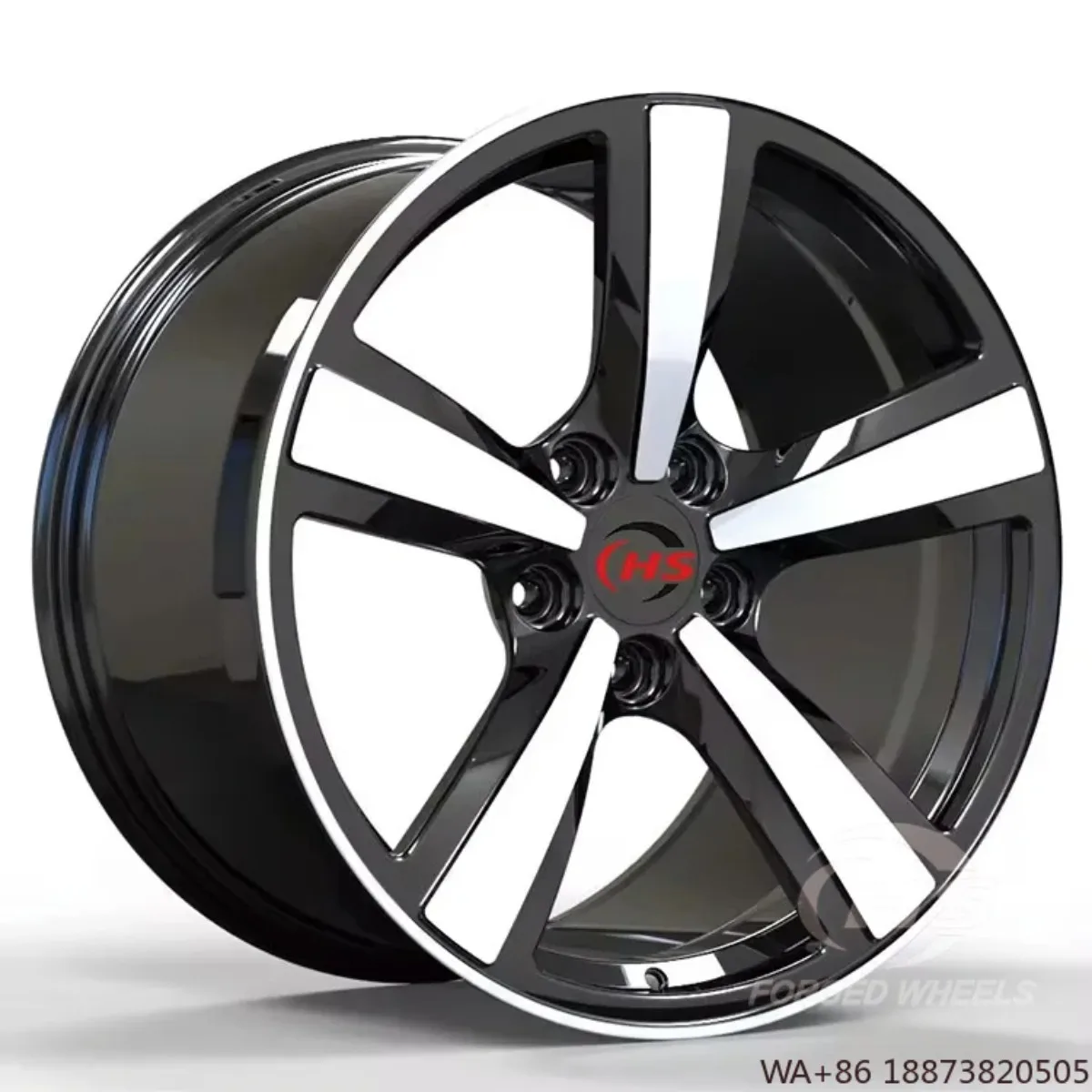 JT High-End Two-Piece Forged Alloy Car Wheels 18,19,20,21,22,23 Inches Various Hole Spacings 5x108 5x114.3 5x120 5x112 For Passe