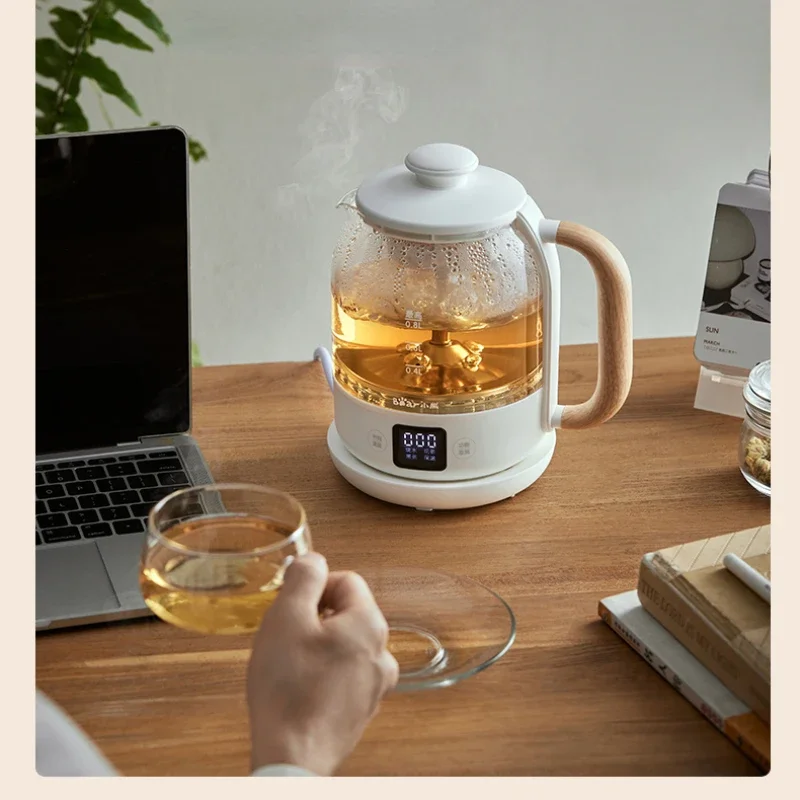 Tea Cooker Spray Type Tea Brewing Pot Household Steam Teapot Office Small Pu'er Boiled Scented Tea Making Pot White