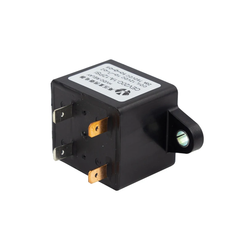 รีเลย์ DC แรงดันสูงยานพาหนะไฟฟ้าสูญญากาศปิดผนึกอย่างสมบูรณ์ EVC20A450-750VDC ก่อนชาร์จ