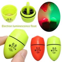 1PC New Plastic Electronic Float Luminous Night Fishing Float Sea Fishing Terminal Tackle Fishing Tools