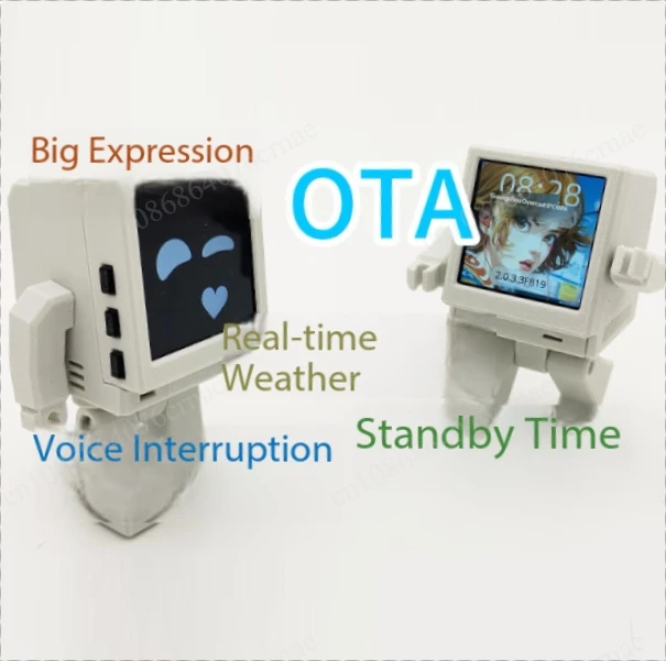 Xiaozhi Emotional Chatbot: Ideal Children's Day Gift for English Learning, Supports HA Access via ESP32 S3