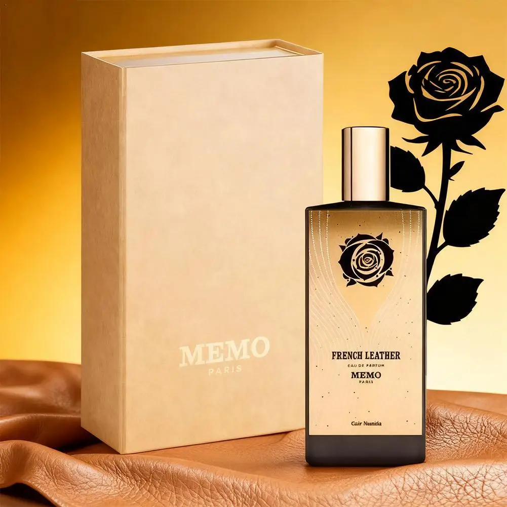 Eau De Parfum De Cuero sicilano De lujo 75ml, Osmanthus De Té y Fragancia De Cuero, Aroma Unisex Único Para Diurno y Noche