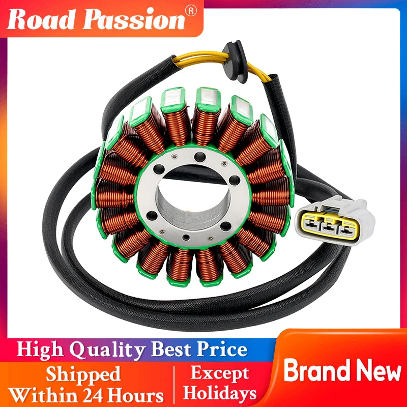 Road Passion Motocycle Generator Stator Coil Assembly For Can-am Commander 1000 800 R Max Defender HD10 HD8 Maverick 1000R Turbo