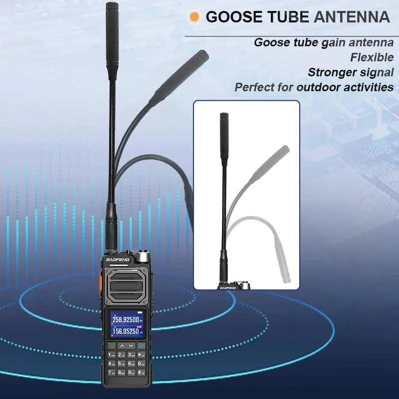 BAOFENG UV-25 10W taktyczne walkie talkie bezprzewodowa częstotliwość kopiowania typu C profesjonalny dwukierunkowy radiotelefon Ham HF transceiver