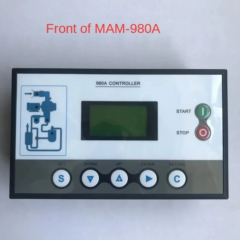 Screw Compressor Main Controller Mam-980a Mam-970 Mam-200 Air Compressor Integrated Control Panel Display