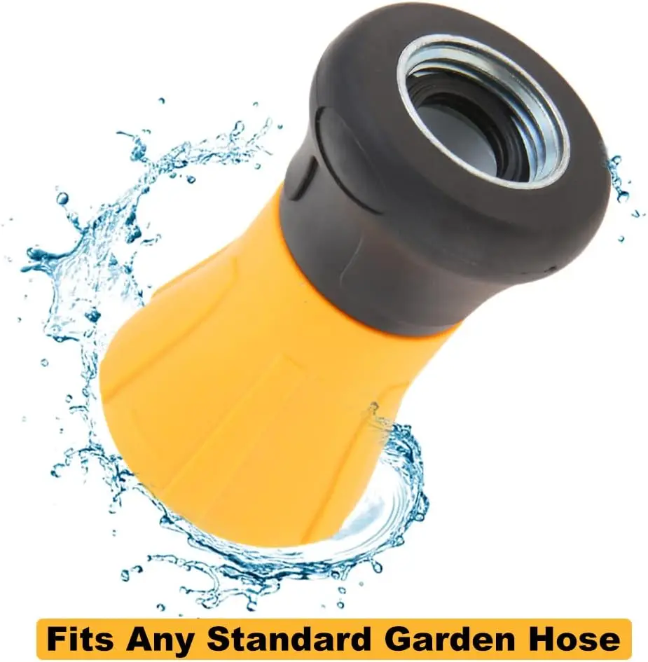 2pcs High Pressure Sprayer Nozzle 3/4 Inch Garden Hose Nozzle Watering Sprinkler Irrigation Spray Nozzles for Car Washer Fireman gallery 4