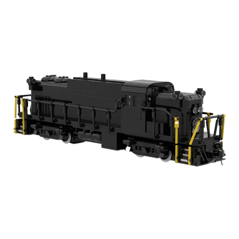 1260 pièces MOC blocs de construction Cool Blacks Train modèle technique éducation créative bricolage assemblage jouets ensemble pour enfants cadeaux de noël