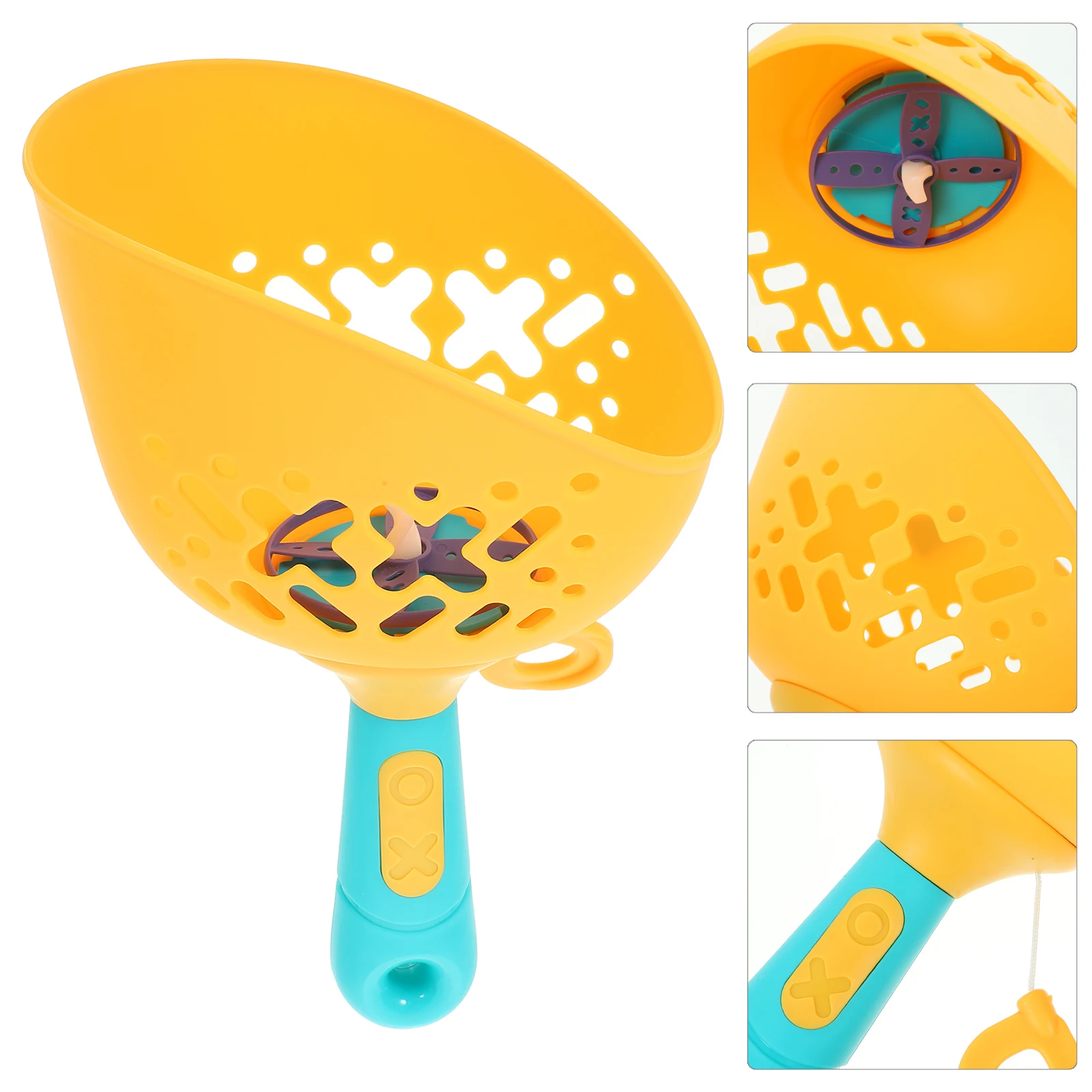 

1 Set Outdoor Launcher Kids Exercising Plaything Parent-Child Interaction Chasing Saucer Sports Props Outdoor Flying Disc Yard