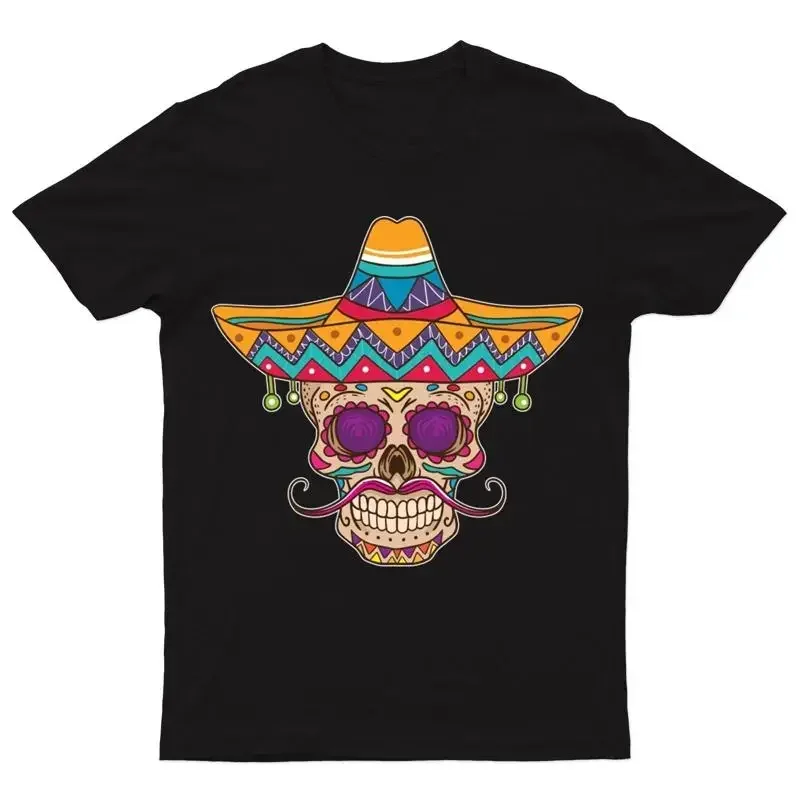 Day Of The Dead Mexican T Shirt Sugar Skull Dia De Los Muertos Tradition