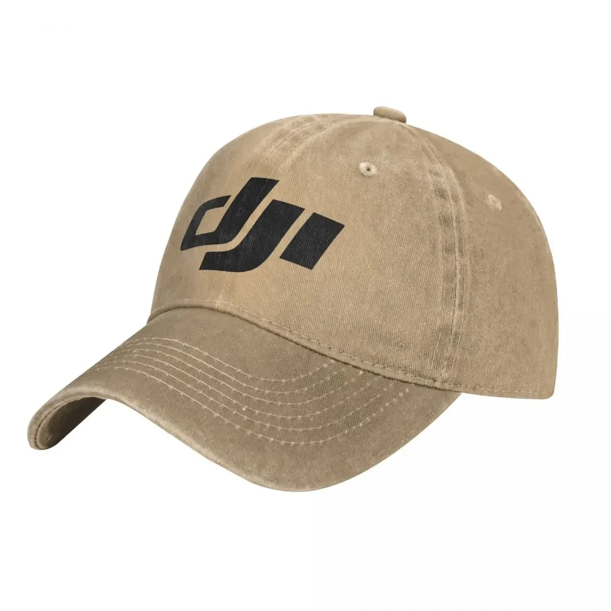 Dji Baseball Cap DRONE LOGO Outdoor Gym Washed Hip Hop Hats Men Women Fitted Retro Print Baseball Caps