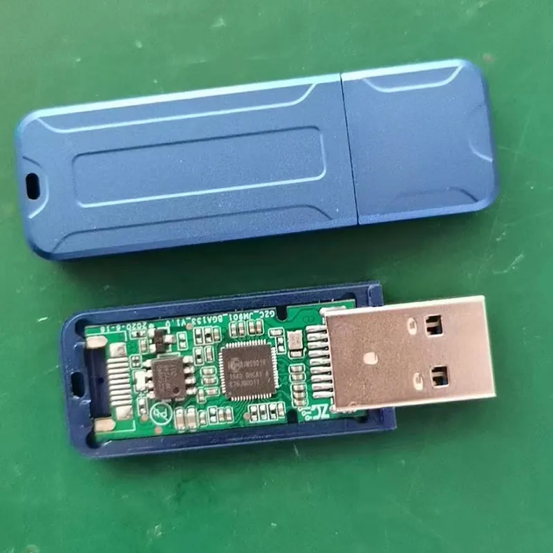 USB Flash Drive Controller Board Uses JMS901 Microcontroller Chip UFS Chip
