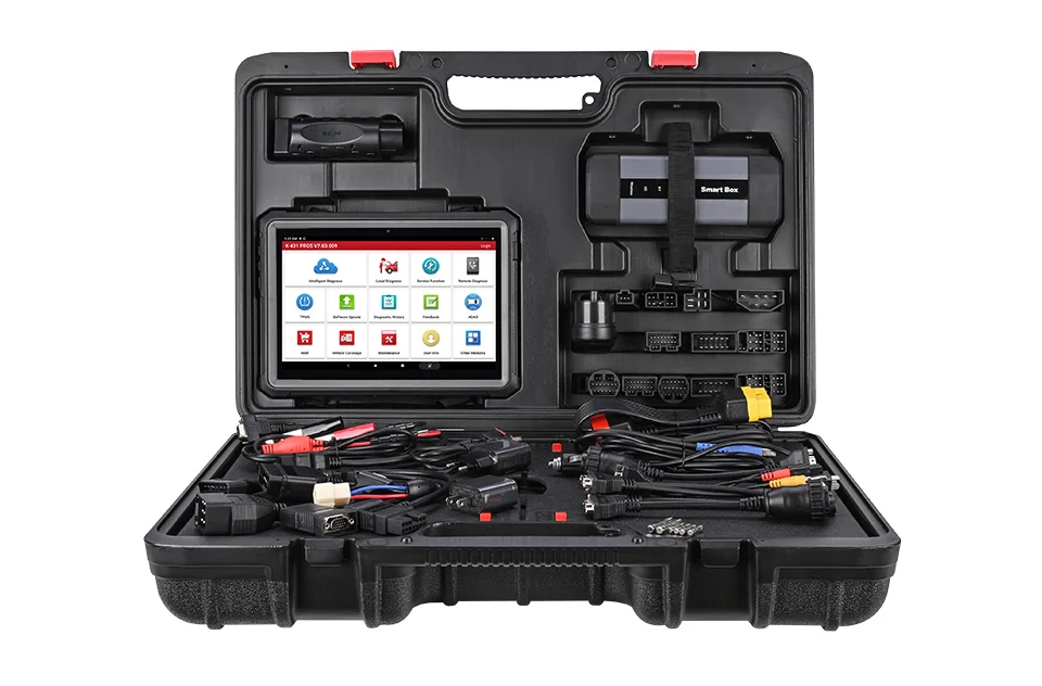 Starten Sie das X431 Pro5 Smartlink Autodiagnosetool ECU-Programmiertool mit J2534 SmartLink OBD2-Scanner – Detail 8