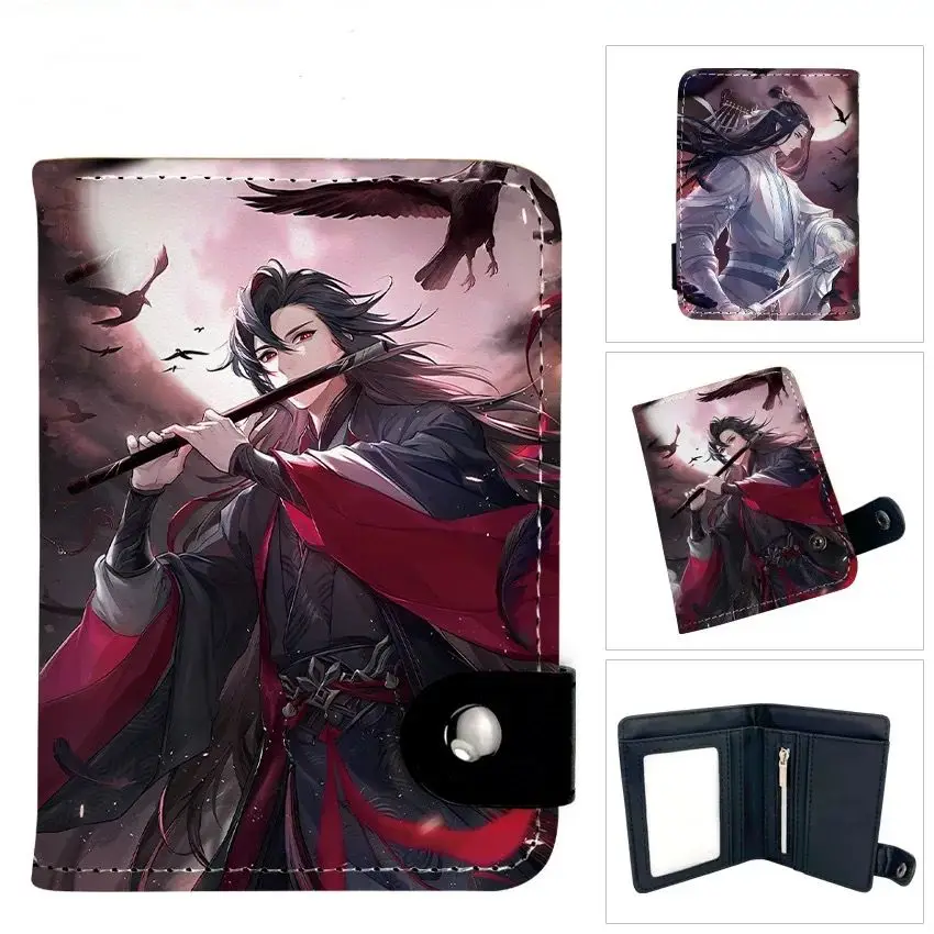 

Anime Mo Dao Zu Shi Wei Wuxian Lan Wangji Cosplay Short Wallet Cute Coin Purse Grandmaster of Demonic Cultivation Fashion Wallet