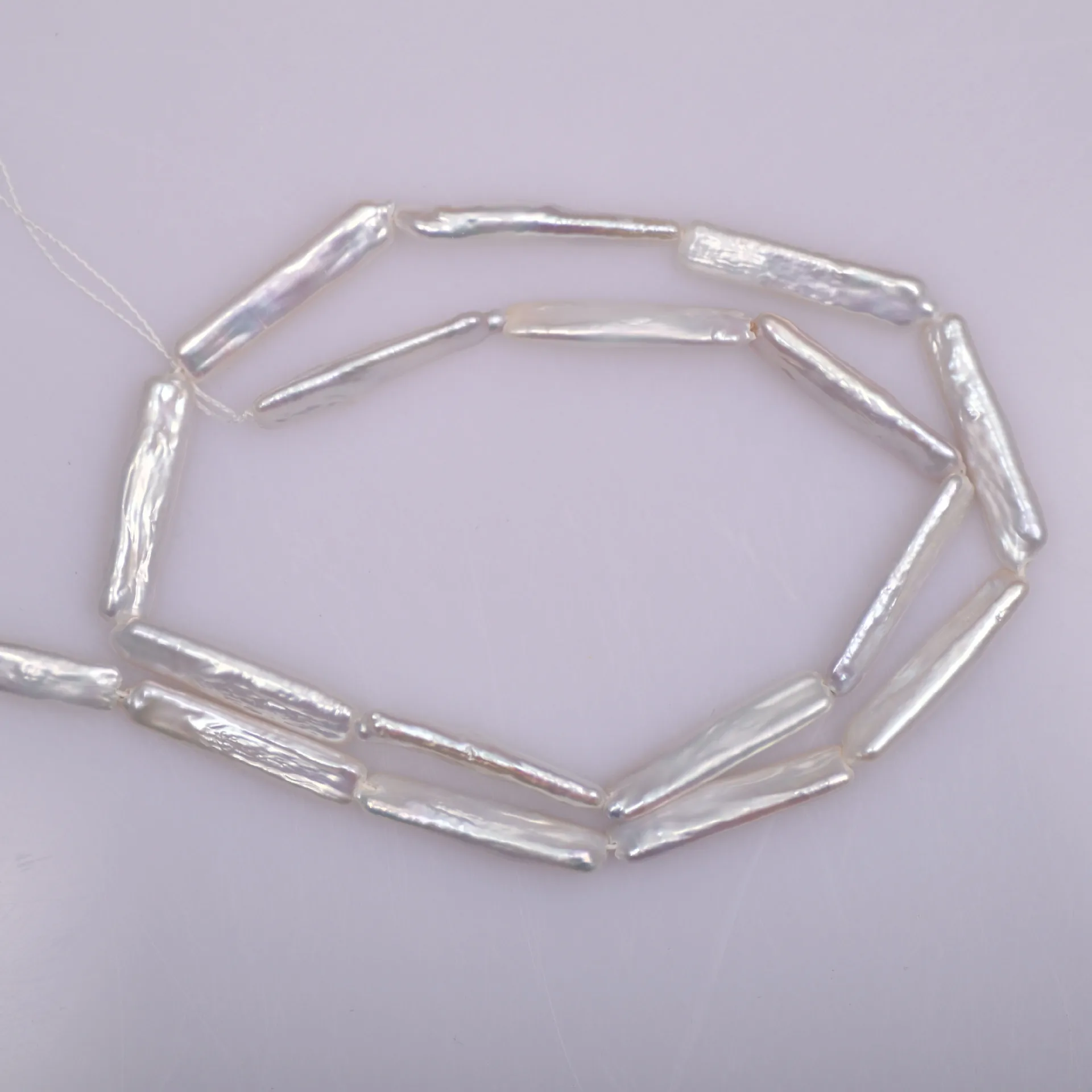 6a-grade-6x24mm-shiny-glitter-white-strip-freshwater-pearls-rare-lustrous-loose-beads-premium-beads-for-handmade-jewelry-gifts
