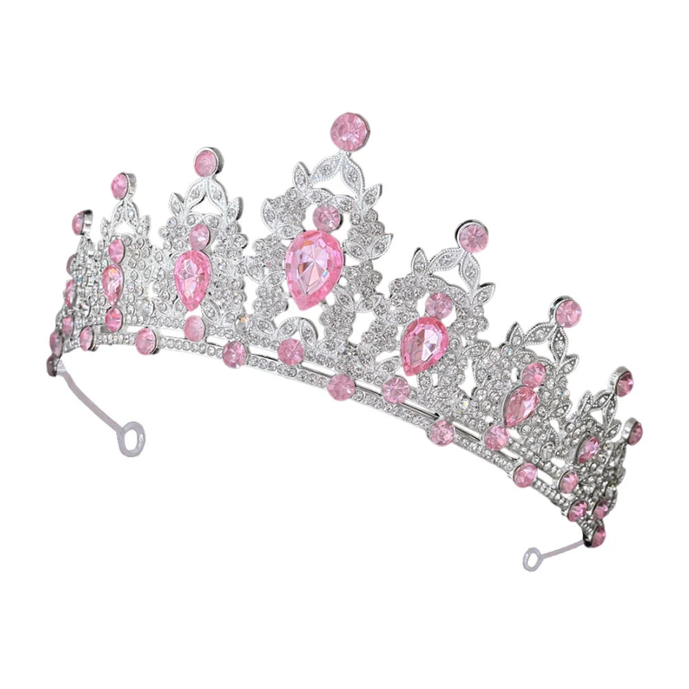 

Baroque Crown Tiara Rhinestone Hair Accessories Wedding Bride Girls Birthday Party Tiaras Women Princess Quinceanera