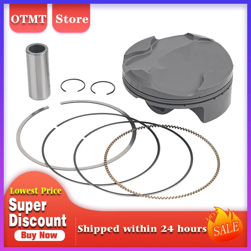 

Motorcycle Piston Rings Kit Size 78mm For KTM 250SXF 250XCF 250XCFW 250 EXC-F SX-F XC-F XCF XCFW EXCF 79030507000I 79030507000II