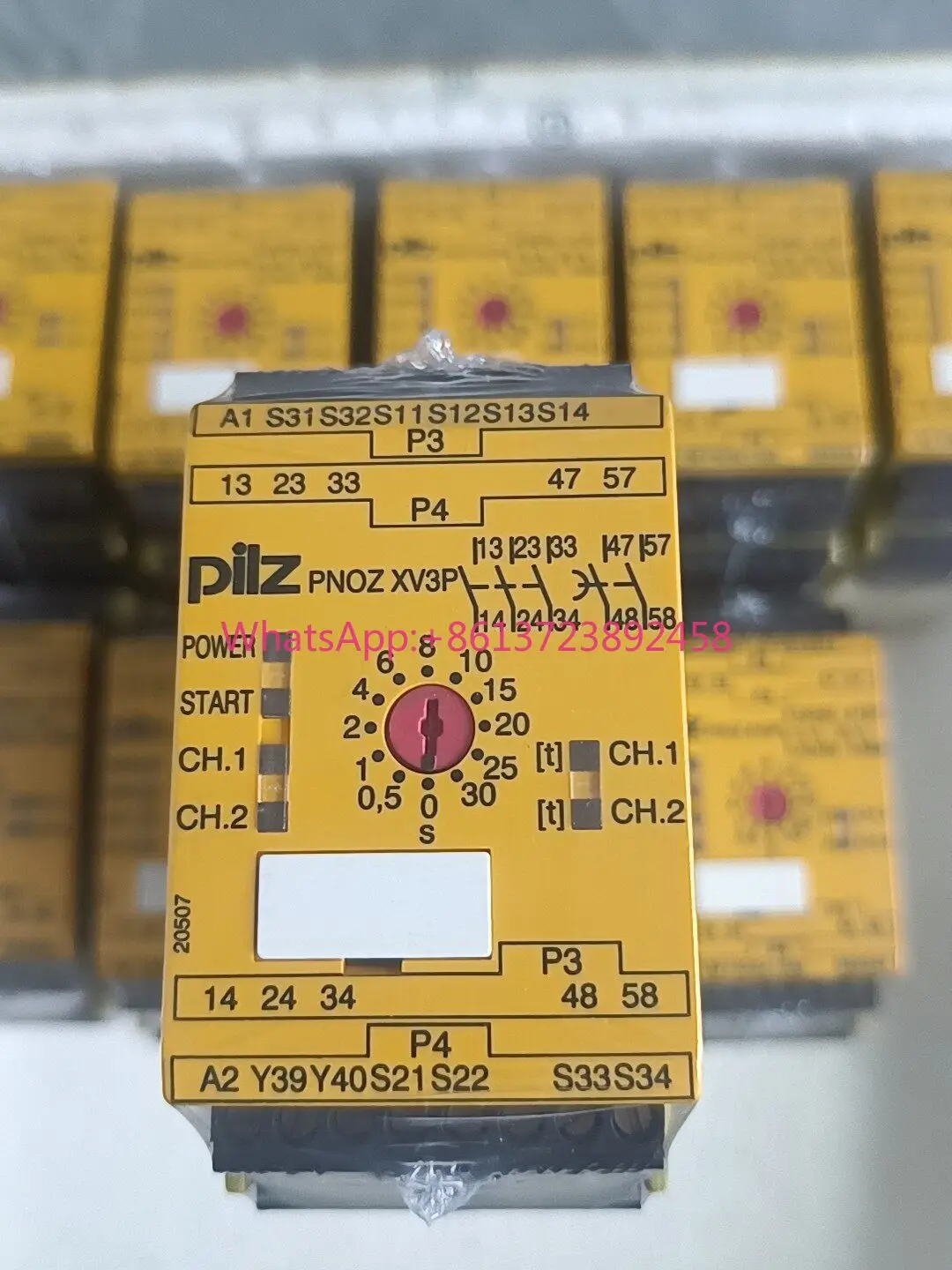 Pilz XV3P 777510 safety relay original in Stock