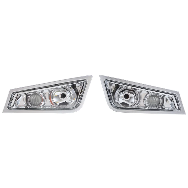 1 Pair Truck Fog Lights Headlights As Shown ABS+PP For Volvo FH/FM FH13 Truck 21297918 21297917