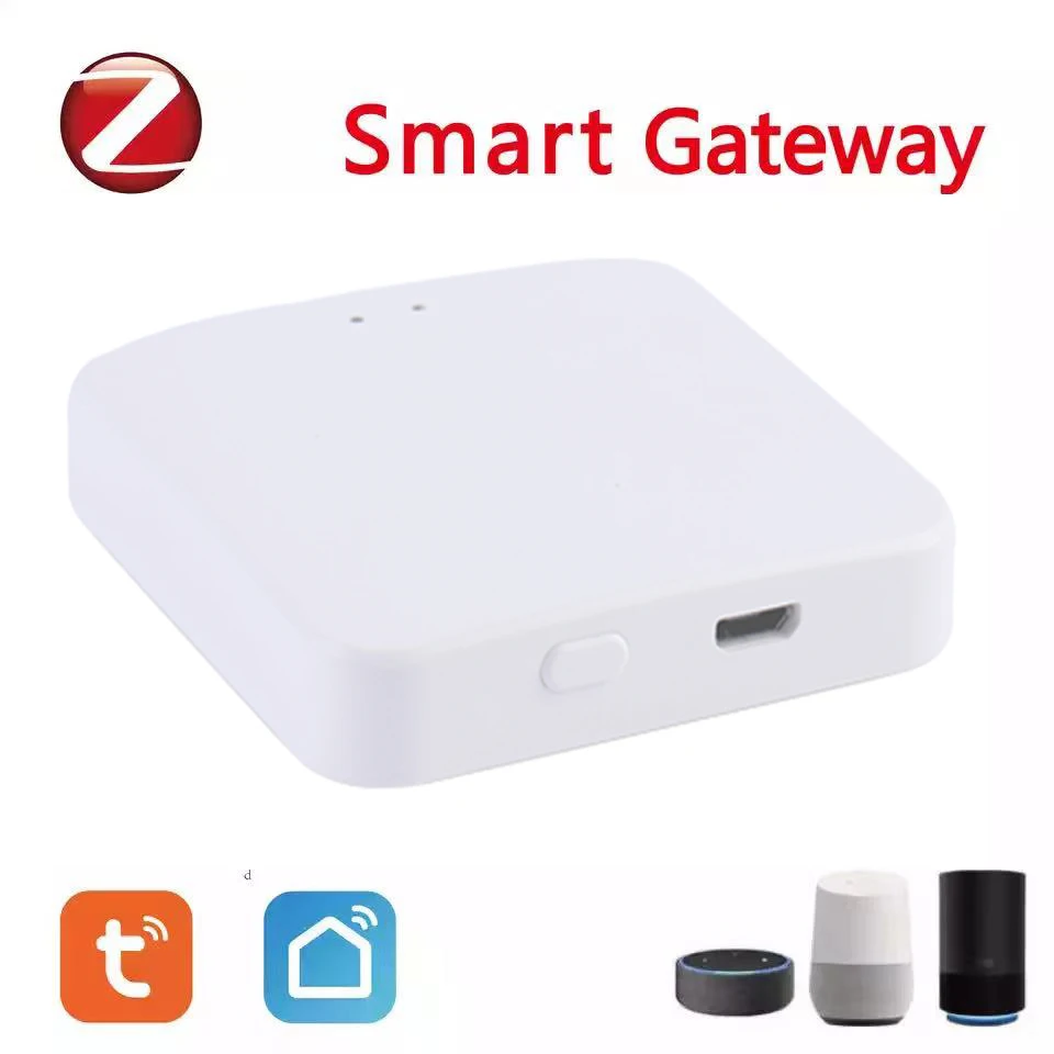 Tuya Multi-Mode Wireless Bluetooth Gateway ZigBee 3.0 Smart Gateway Smart Life APP Remote Control Works With Alexa Google Home