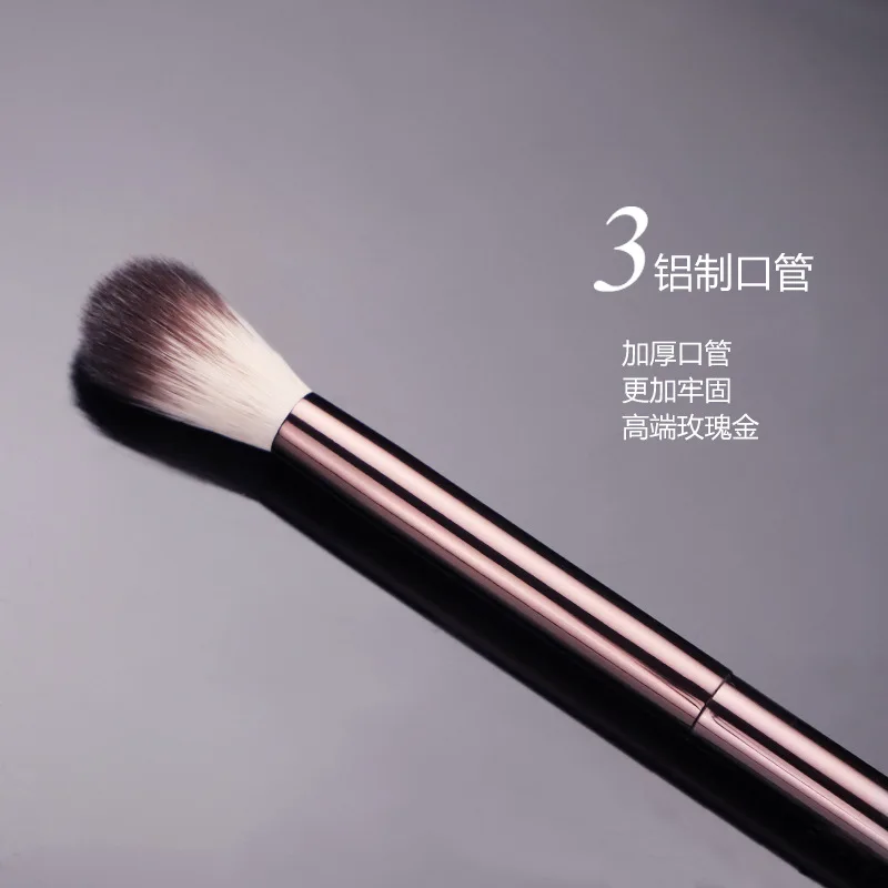 1 piece #14 Eyeshadow Makeup brushes Eye shadow contour Make up brush Highlight Crease Professional Cosmetic tool metal handle