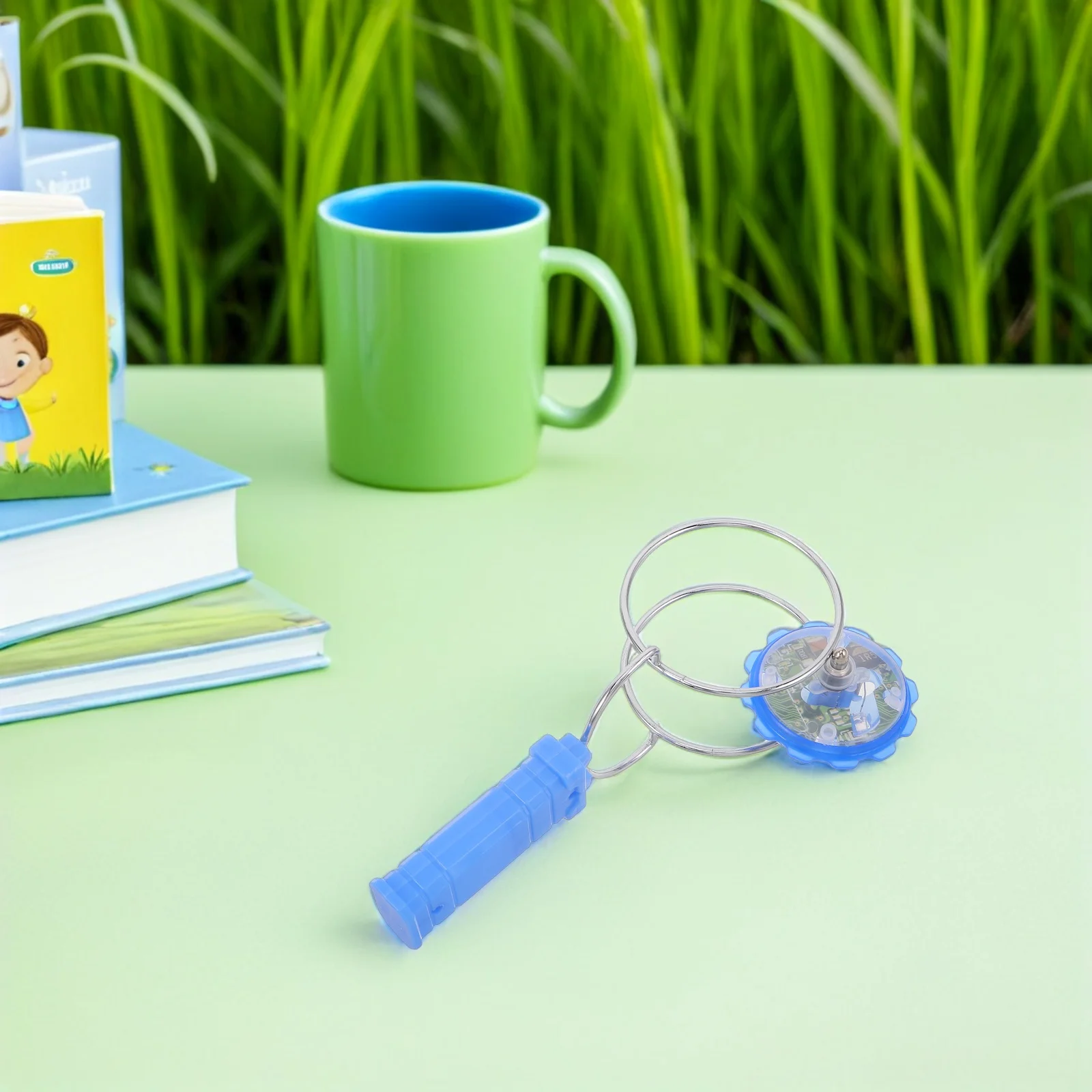 

8 шт., светящиеся волчки, синие светящиеся ручные вращения, светящиеся в темноте, детские сувениры для вечеринок, наполнители для сумок на день рождения, карнавальная новинка