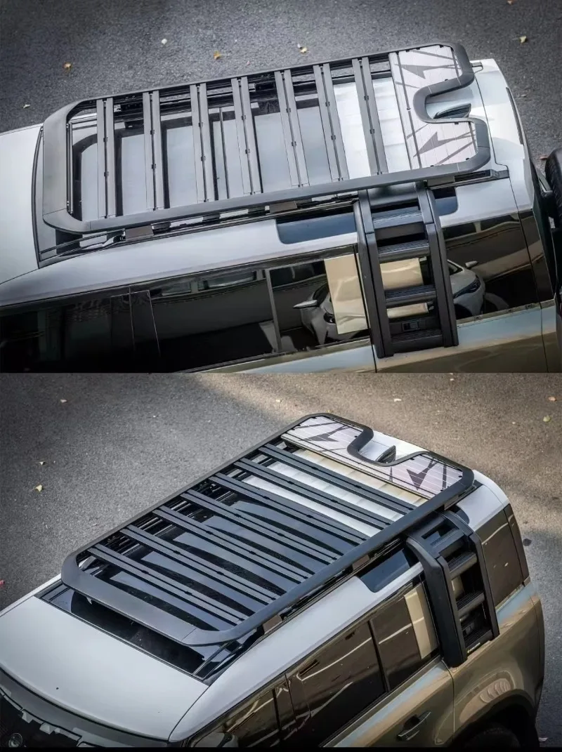 Roof Rack Ladder Compartment
