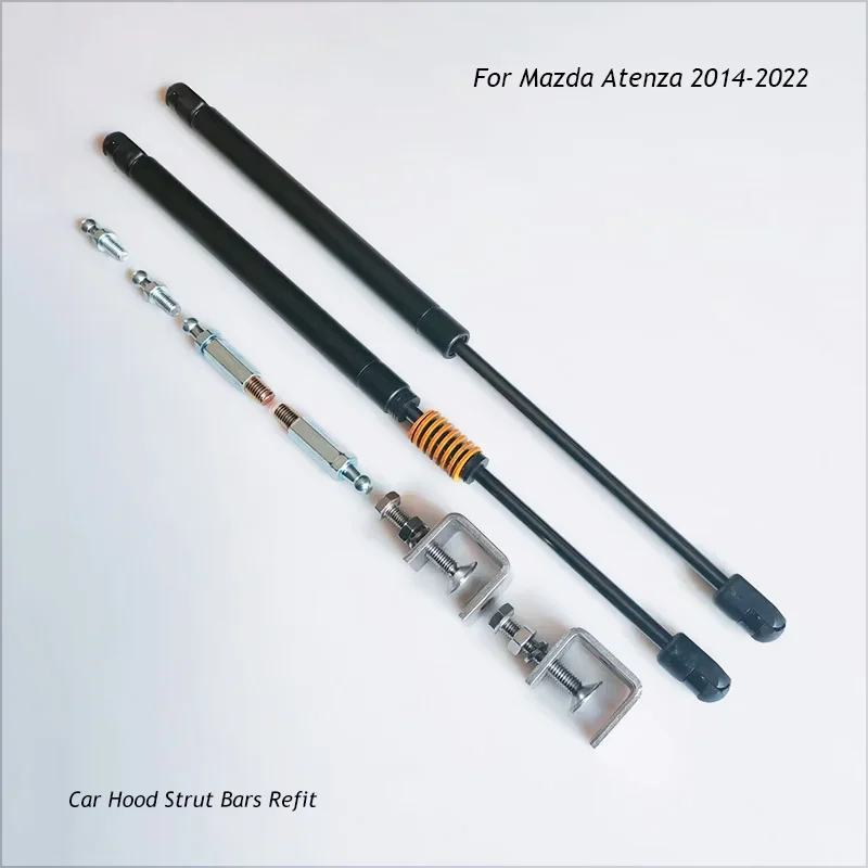 Back Door Trunk Box Support Hydraulic Rod Strut Spring Bars Shock Bracket 2Pcs/Set For Mazda Atenza 6 2014-2023