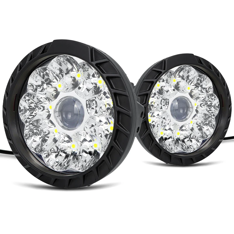

5 inches 7 inches 35w with lens white lighting work light 5252 chip beads 9-80V aluminum white car driving fog light headlamp