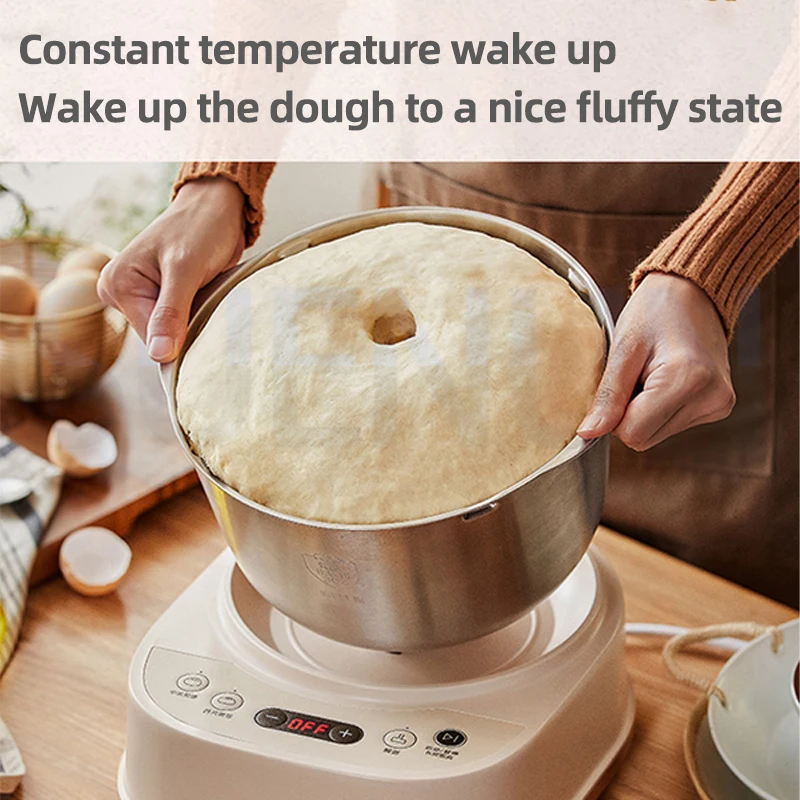 เครื่องผสมและนวดแป้งแบบแอคทีฟเครื่องทำโดนัท pengaduk adonan ในครัวเรือน